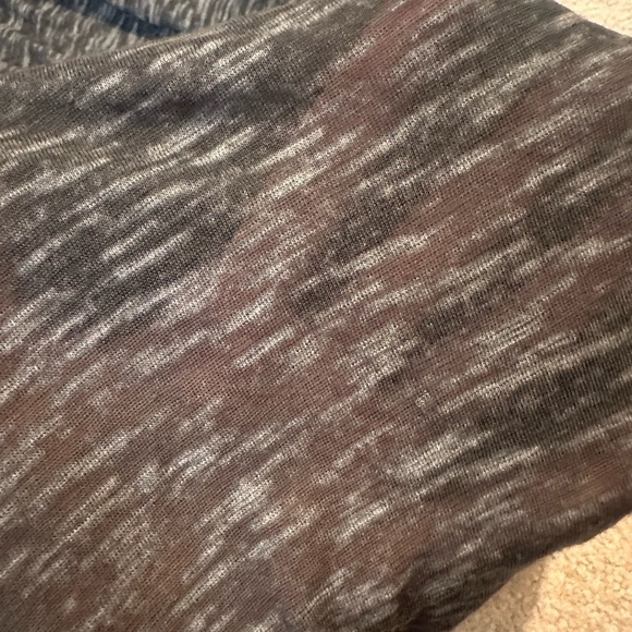 Liz Lange Maternity Gray  Tie Front Tunic - Picture 5 of 5